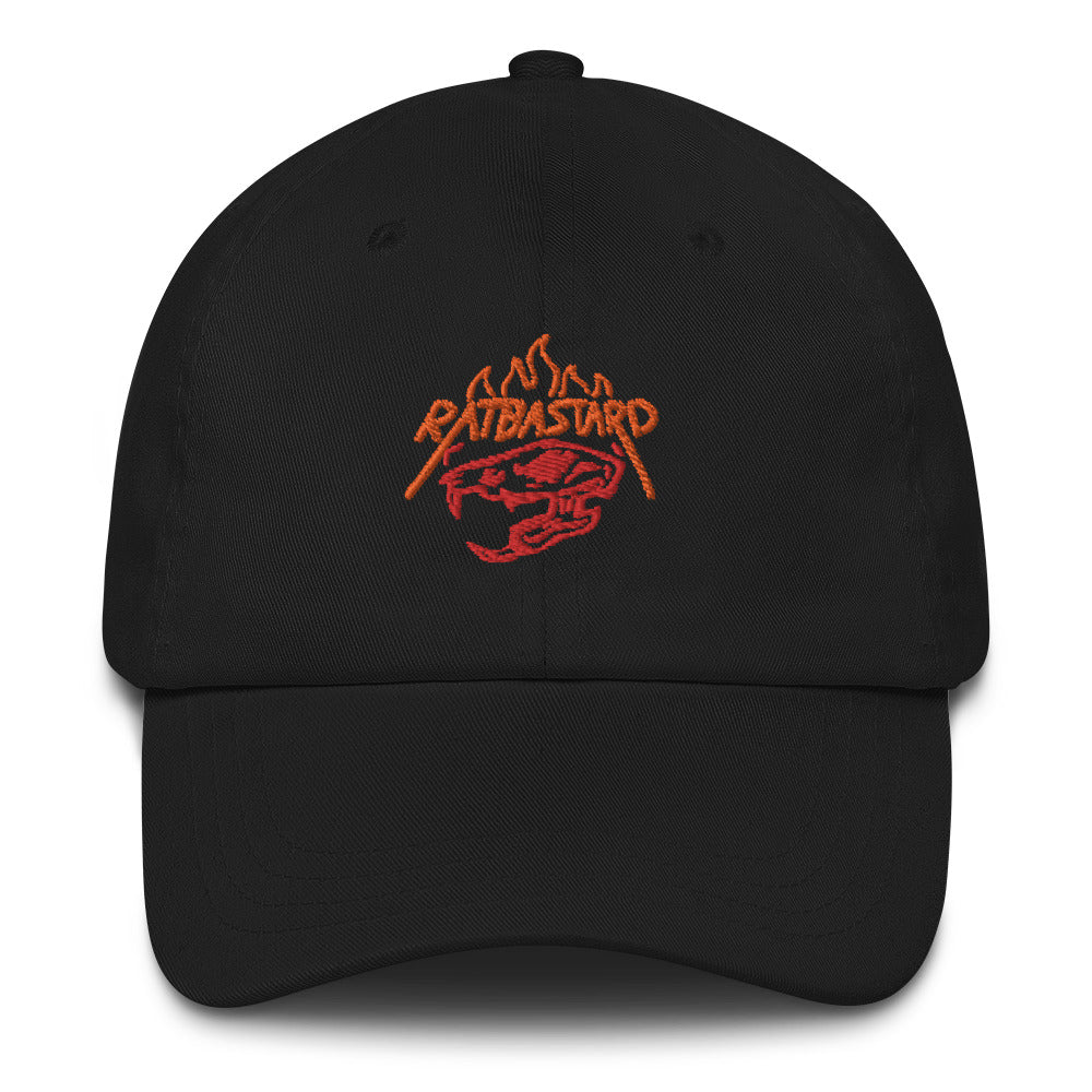 Rat Torch Embroidered Dad Hat