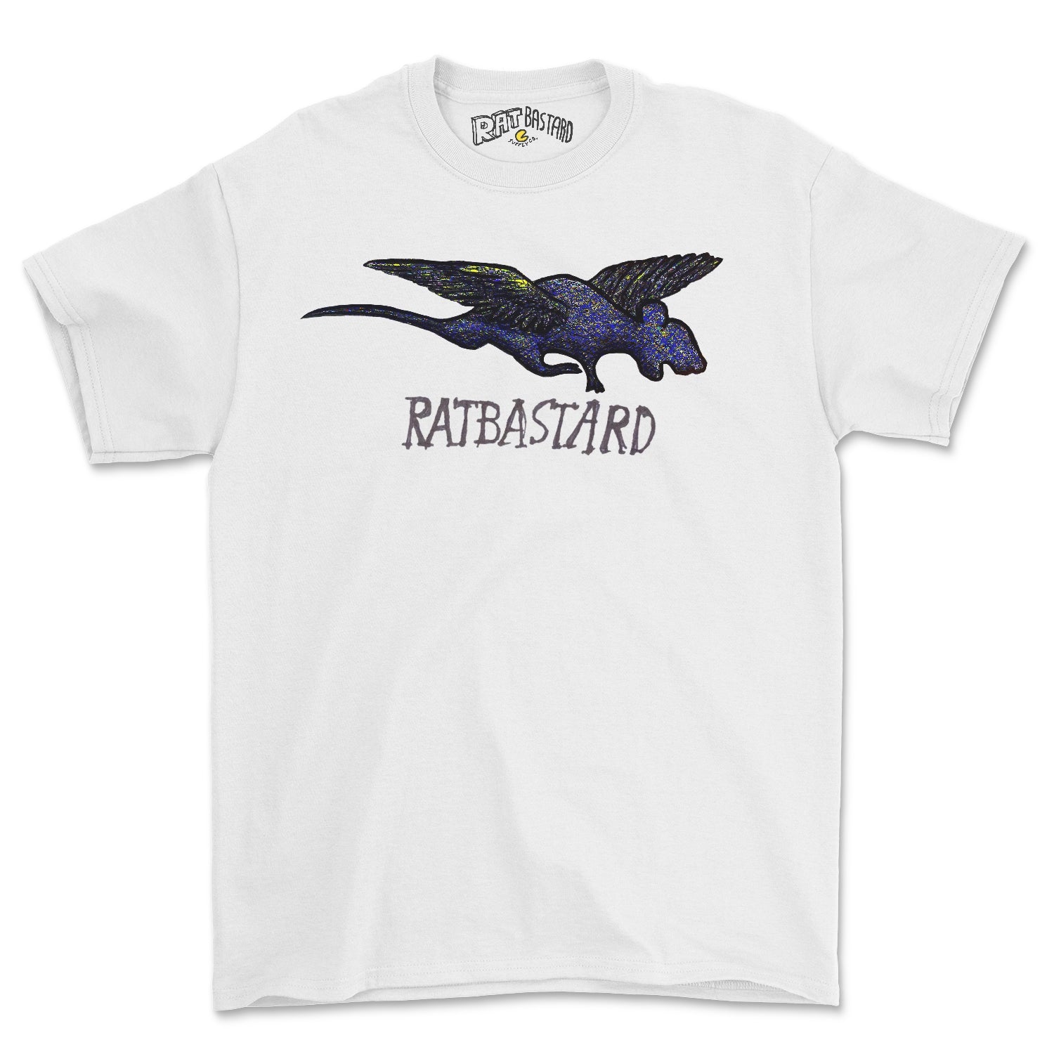 Flying Rat Graphic Tee Shirt