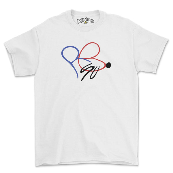 Abstract Ratbastard Supply Co. Graphic Tee in White product photo