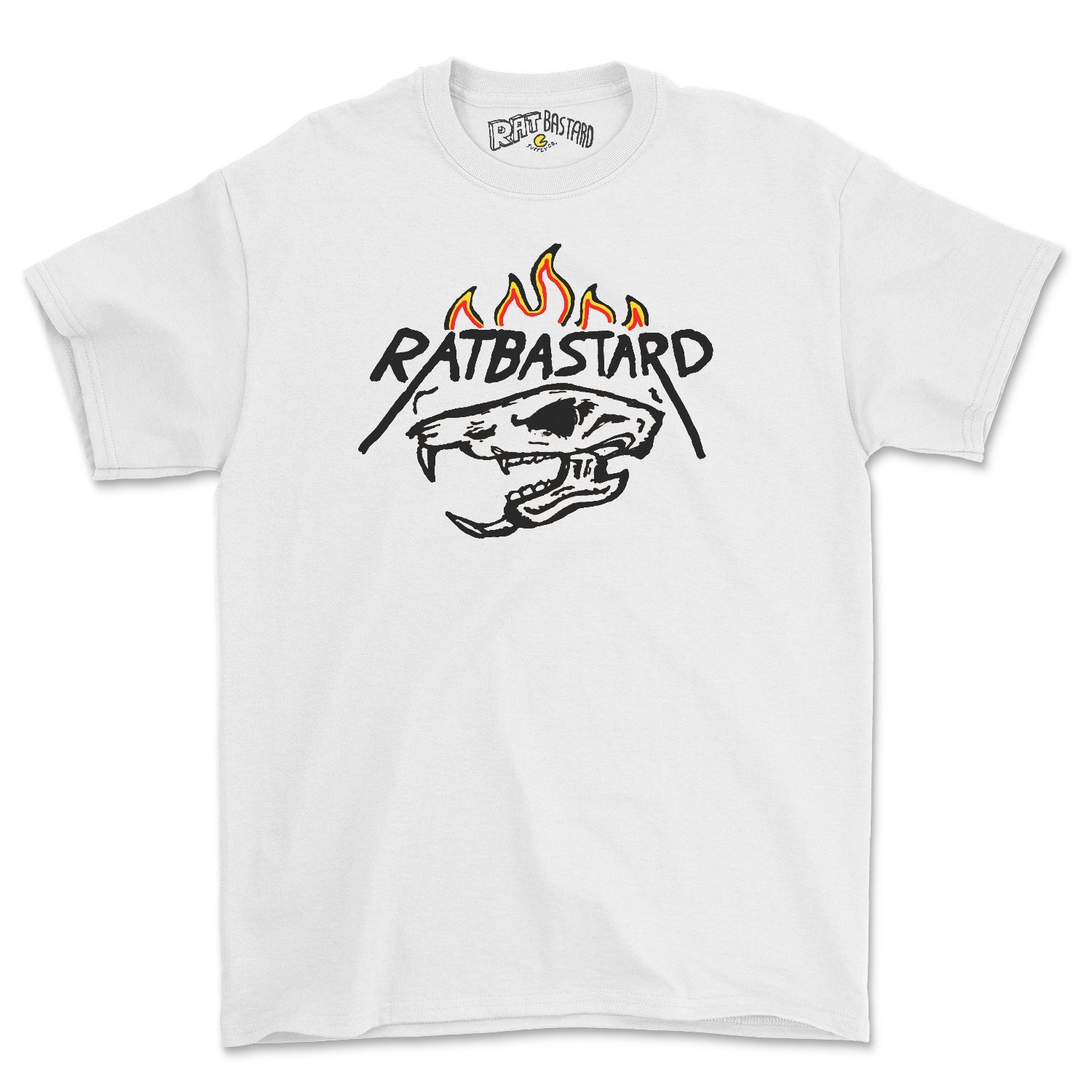 Rat Torch Graphic Tee Shirt
