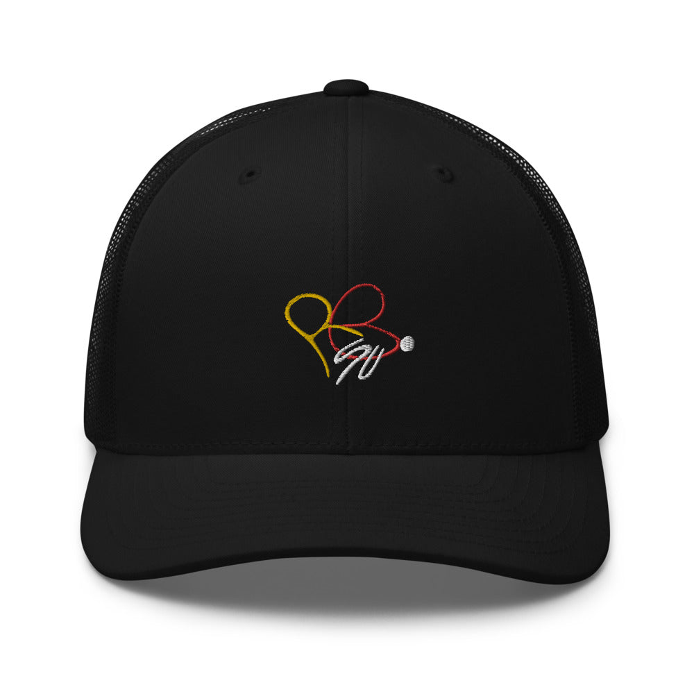 RILY Heart Logo 6Panel Cap Black